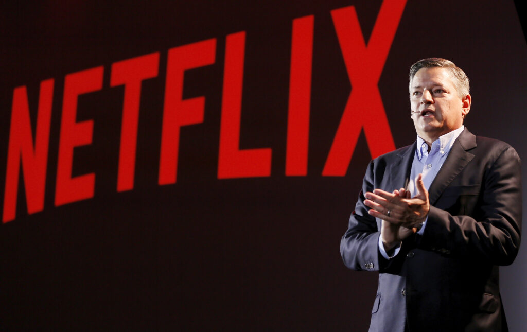 Netflix video podcasts; Netflix creator content; Ted Sarandos; Streaming strategy; Premium podcasts; YouTube competition; Creator economy; Video podcast growth